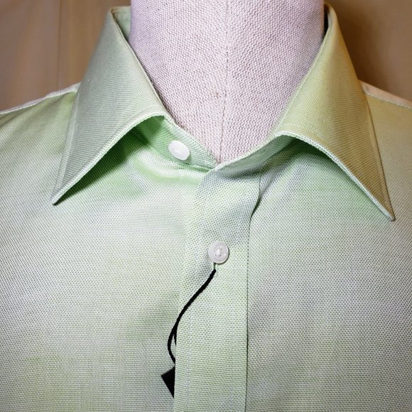 Lipson NuCare, NWT, 18 Neck, Apple Green, 100% Cotton - Picture 8 of 16